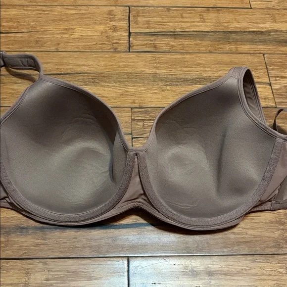 Cacique Lightly Lined Balconette Bra Brown 38G Lane Bryant - Picture 5 of 7